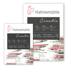 SALE Skizzenpapier Creativ 100 g/m2, 100 Blatt - Verschiedene Gr��en