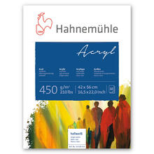 SALE Acrylmalblock, 450g/m�, 42 x 56 cm, 10 Blatt