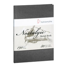 SALE Skizzenbuch Nostalgie, 190g/m�, DIN A5 Hochformat, 80 Seiten