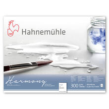 SALE Aquarellblock Harmony, rau, 300g/m�, 30 x 40 cm, 12 Blatt