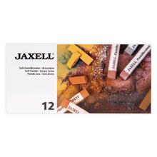 Jaxell-Pastellkreiden 12er, Braunt�ne PREISHIT