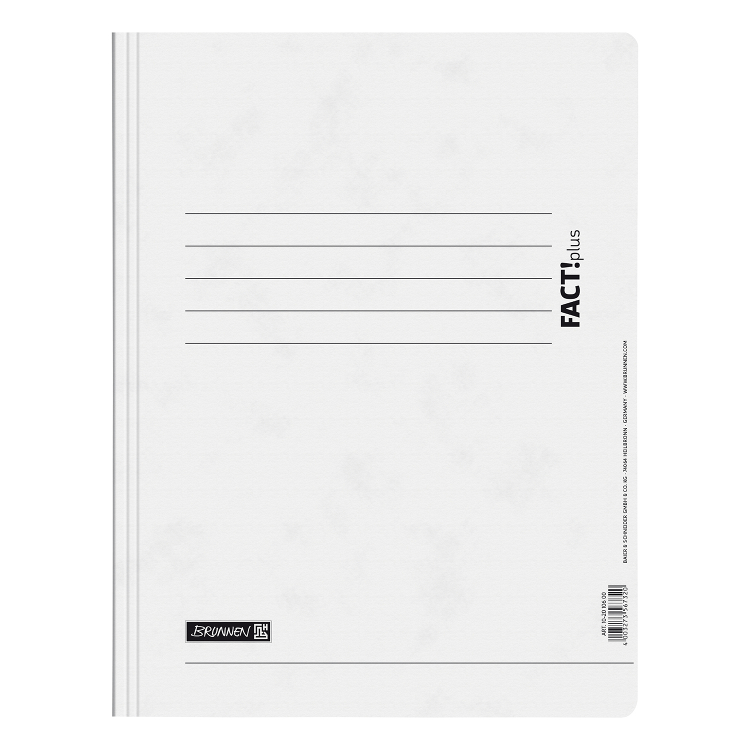 NEU Schnellhefter FACT!plus DIN A4, aus Karton, wei�