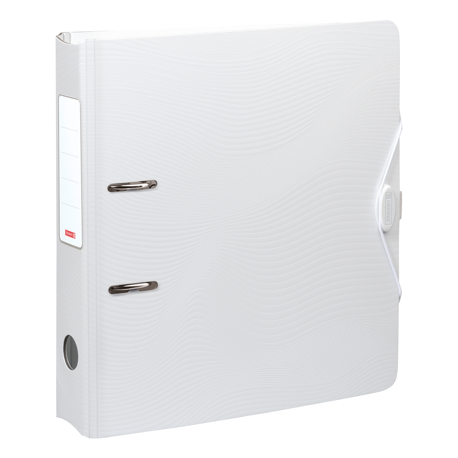 NEU Ordner Wave aus Kunststoff, 7 cm R�cken, wei�