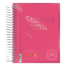 NEU Collegeblock DIN A6, kariert, 120 Blatt, tulip