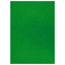 NEU Glitter-Karton, 200 g/qm, einseitig mit Glitzer, DIN A4, Hellgr�n