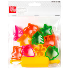 NEU Ausstechformen-Set Natur, f�r Modelliermassen, 10 Motive, je ca. 3,5-4 cm