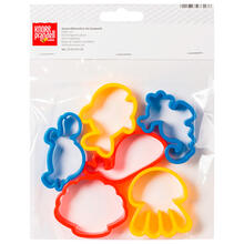 NEU Ausstechformen-Set Unter Wasser, f�r Modelliermassen, 6 Motive, je ca. 3,5-7 cm