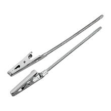 NEU Krokodilklammern mit Draht, 120 mm, 4 St�ck