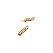 SALE Verbindungsst�cke Gr��e 2mm, Gold, 4 St�ck