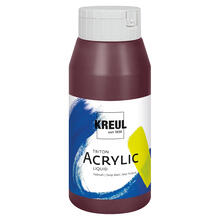 Kreul Triton Acrylfarbe, 750 ml, Bordeaux