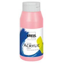 NEU Kreul Triton Acrylfarbe, 750 ml, Ros�