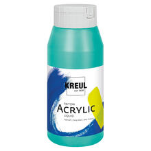 NEU Kreul Triton Acrylfarbe, 750 ml, Kobaltt�rkis