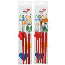 Kreul MUCKI Kreativpinsel f�r Schule+Hobby - Verschiedene Gr��en