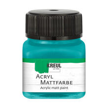 Kreul Acryl-Mattfarbe / Bastelfarbe, 20ml, T�rkis
