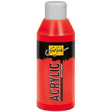Kreul Solo Goya Acrylic Acrylfarbe, 250 ml, Zinnoberrot