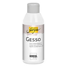 NEU Gesso Grundierung / Acryl-Halbkreidegrund, wei�, 250ml