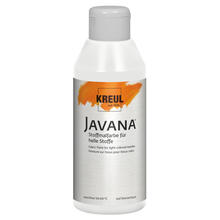 JAVANA Stoffmalfarbe Sunny Wei� 250 ml