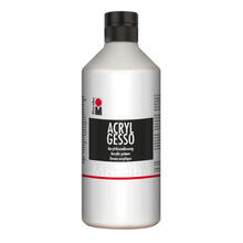NEU Marabu Acryl Gesso Grundierung, Wei�, 500 ml