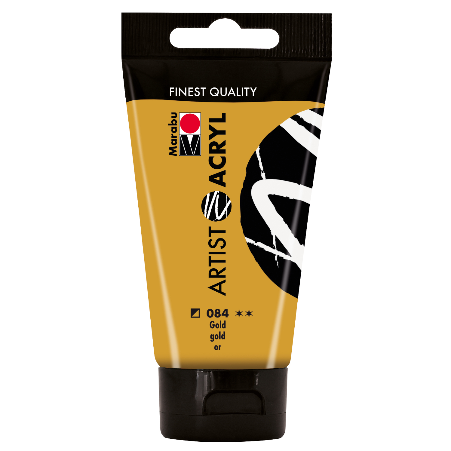 Marabu Artist Acryl, Tube 75 ml, Gold