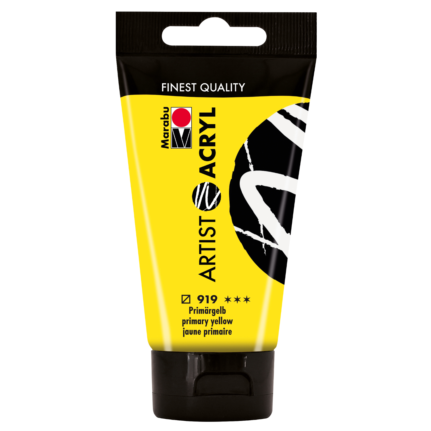 Marabu Artist Acryl, Tube 75 ml, Prim�rgelb