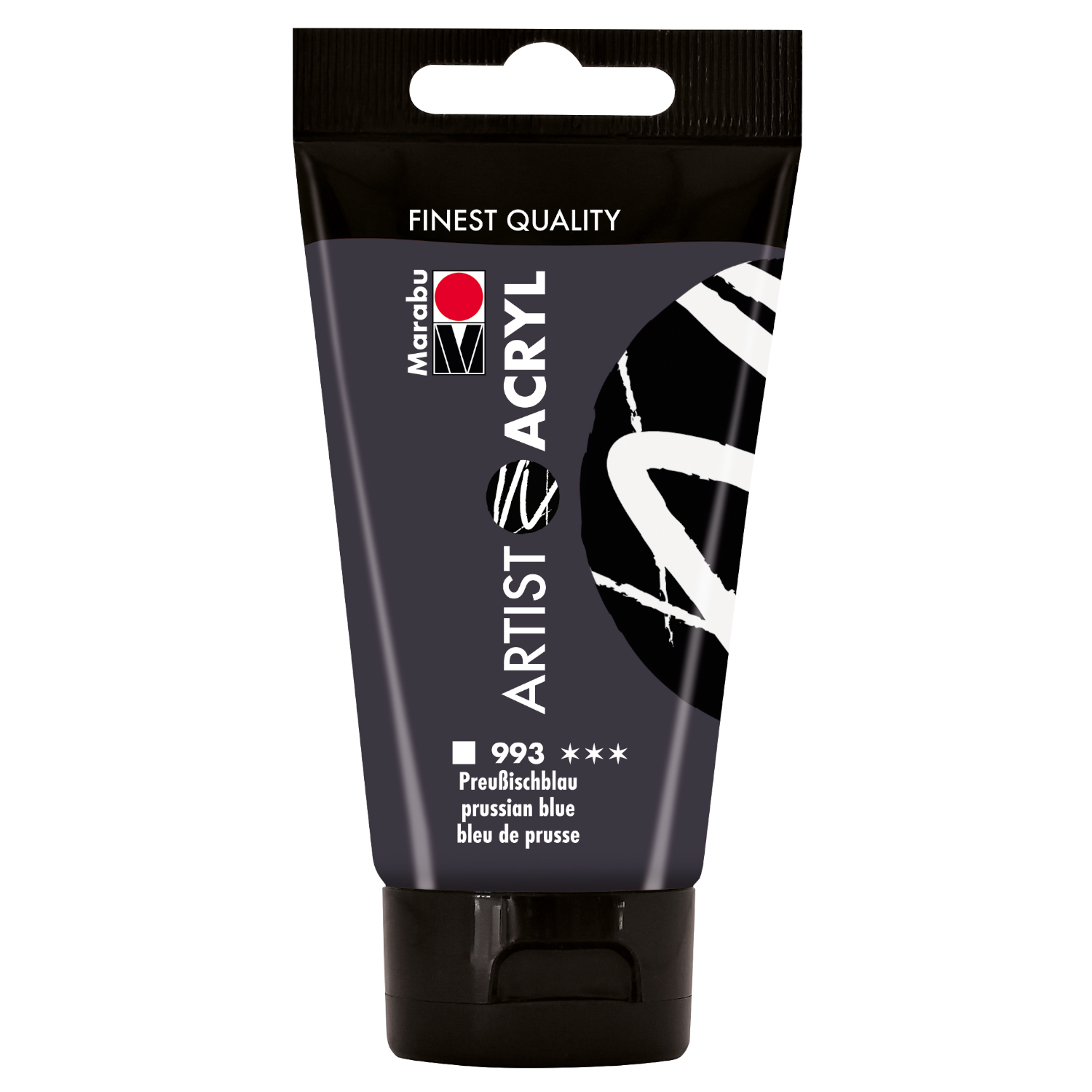 Marabu Artist Acryl, Tube 75 ml, Preu�ischblau