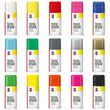 Marabu Textil Design Colorspray, 150ml - Verschiedene Farbt�ne