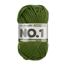 myboshi No. 1 Strick- und H�kelgarn, 50g, Jagdgr�n