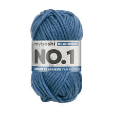 myboshi No. 1 Strick- und H�kelgarn, 50g, Blaubeere