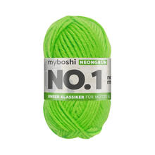 myboshi No. 1 Strick- und H�kelgarn, 50g, Neon-Gr�n