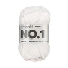 myboshi No. 1 Strick- und H�kelgarn, 50g, Wei�