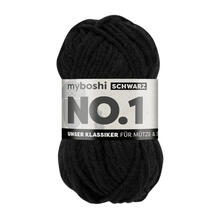 myboshi No. 1 Strick- und H�kelgarn, 50g, Schwarz