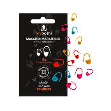 myboshi Maschenmarkierer 15 St�ck, 2 Gr��en, Kunststoff