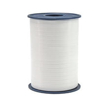 Kr�uselband America, Breite 5 mm, 500 m auf der Spule, Wei�