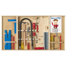 Laubs�ge-Schrank 21-tlg., PREISHIT