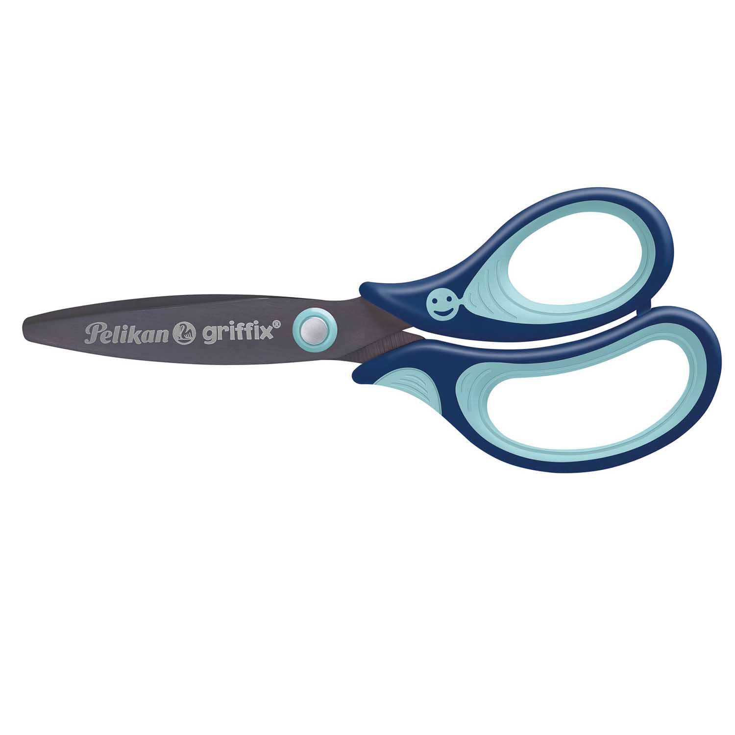 SALE Pelikan Griffix Schulschere, Rechtsh�ndermodell Rund, 14cm, Blau
