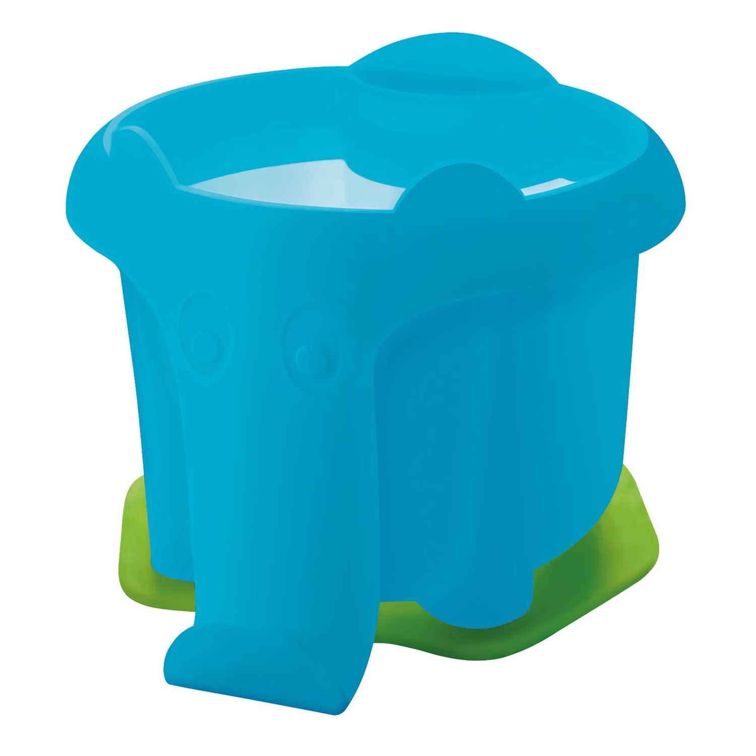 SALE Pelikan Wasserbecher Elefant mit Pinselhalter f�r Farbkasten K12 und K24, Blau