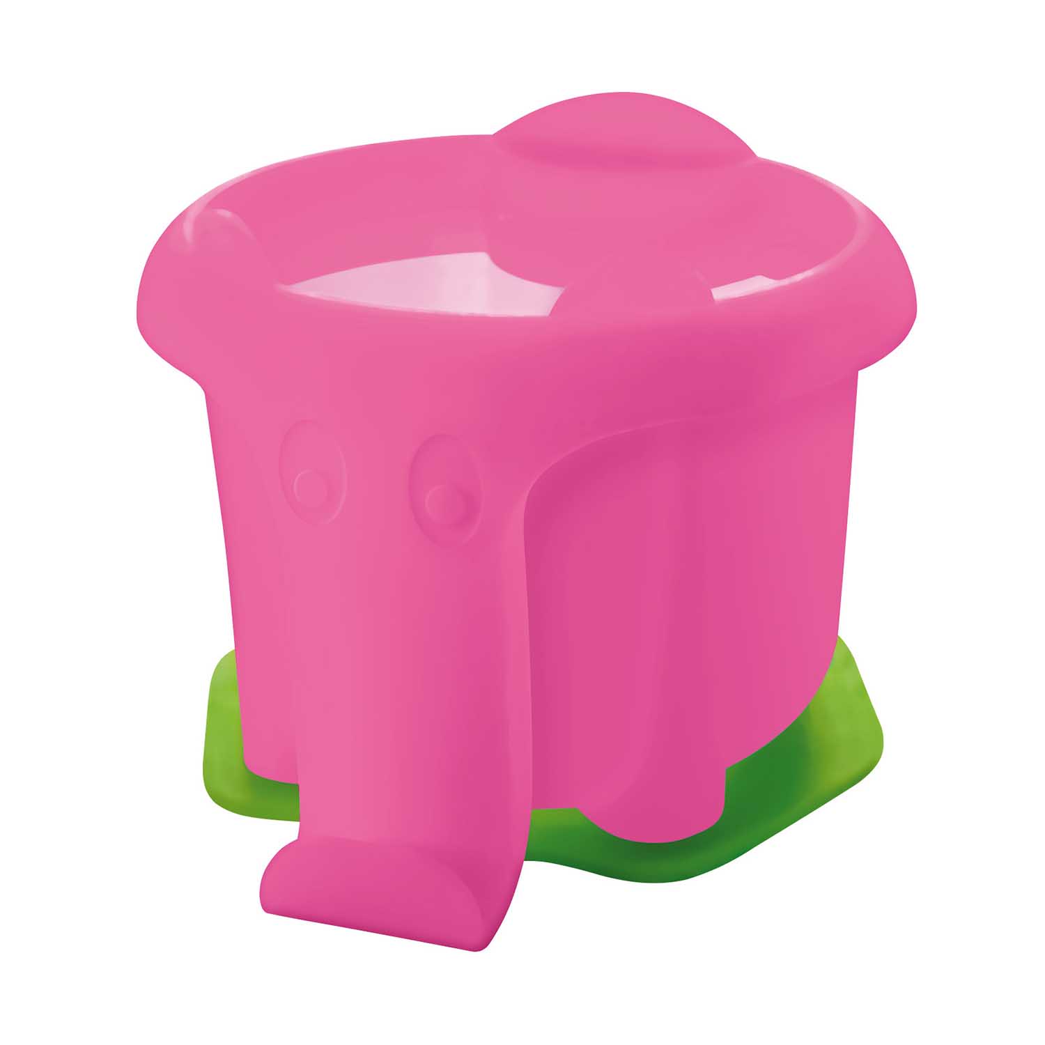 SALE Pelikan Wasserbecher Elefant mit Pinselhalter f�r Farbkasten K12 und K24, Pink