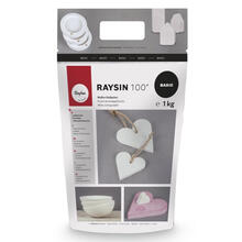 Rayher Gie�pulver Raysin 100, wei�, Beutel 1kg