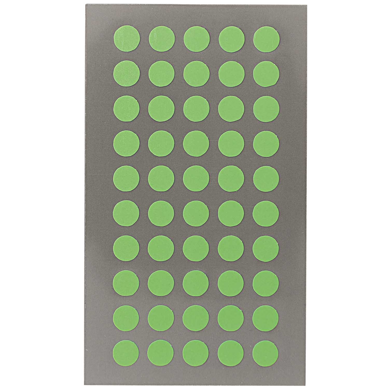 NEU Office Sticker, neon-gr�ne Punkte, 8 mm, 4 Blatt