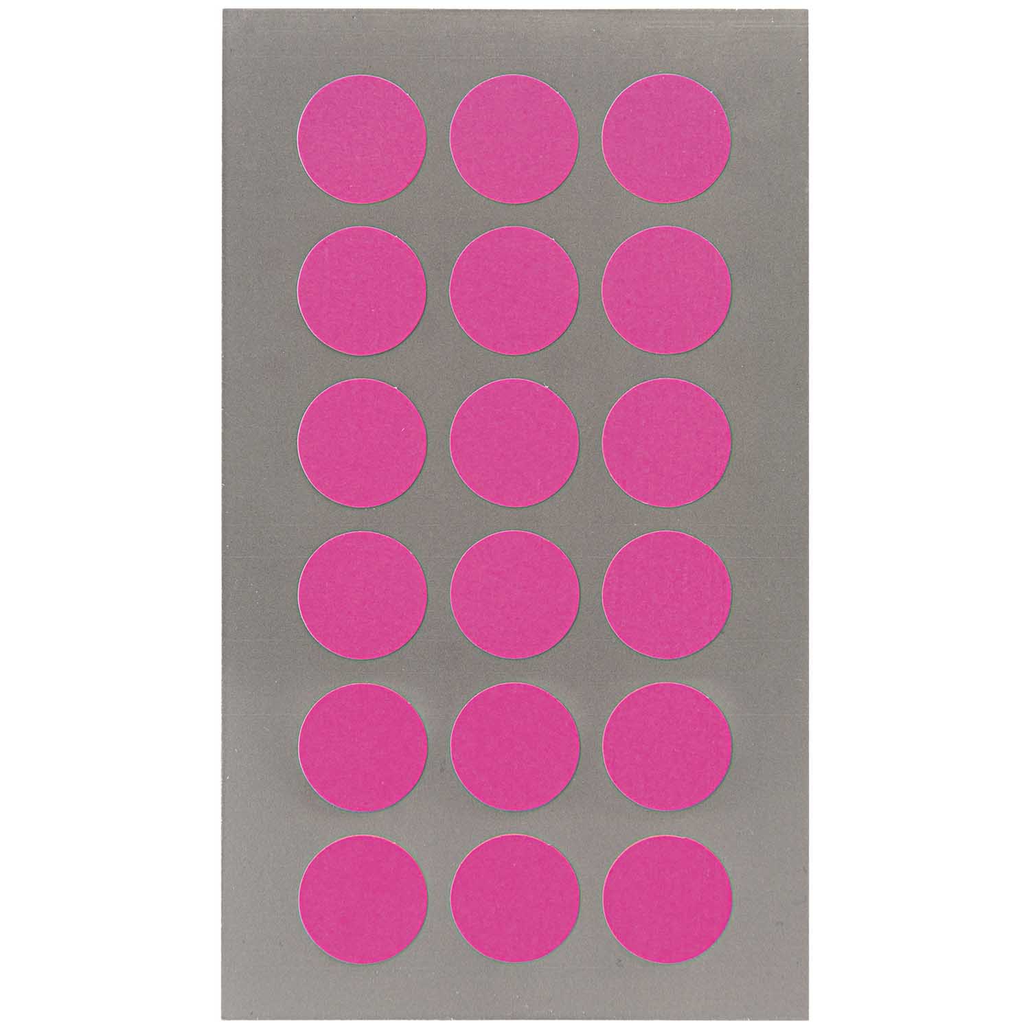 NEU Office Sticker, neon-pinke Punkte - Verschiedene Gr��en