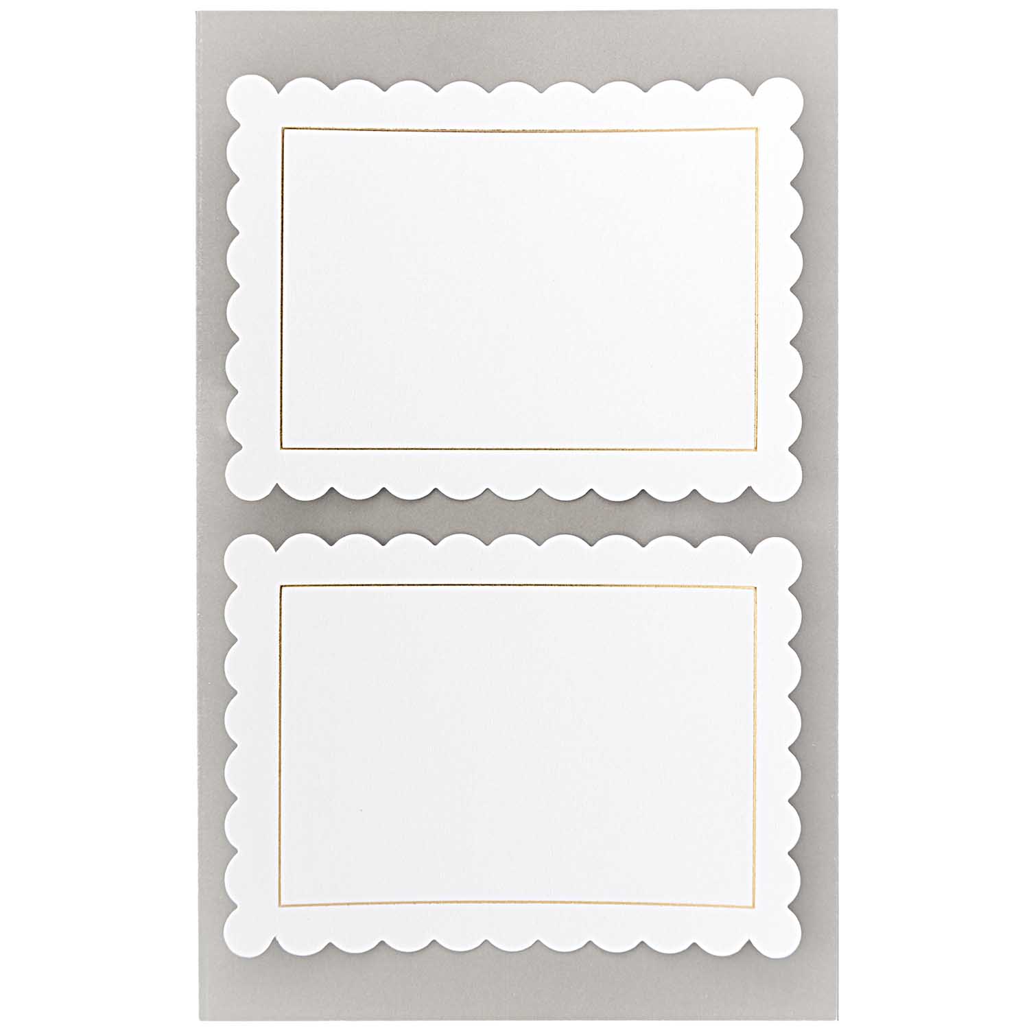 NEU Office Sticker Etiketten Rosette, wei�, 4 Blatt