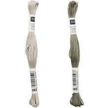 Sticktwist, 8 Meter, Farbe: Graugr�n - Verschiedene Farbschattierungen