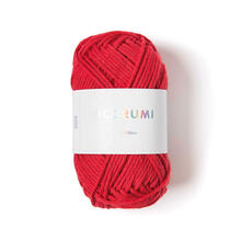 Ricorumi dk H�kelgarn, 100% Baumwolle, 25 g, Rot