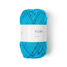Ricorumi dk H�kelgarn, 100% Baumwolle, 25 g, Himmelblau