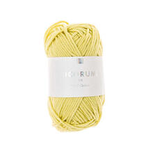 Ricorumi dk H�kelgarn, 100% Baumwolle, 25 g, Pastell Gelb