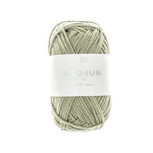 Ricorumi dk H�kelgarn, 100% Baumwolle, 25 g, Sumpfgr�n