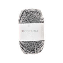 Ricorumi dk H�kelgarn, 100% Baumwolle, 25 g, Schiefer