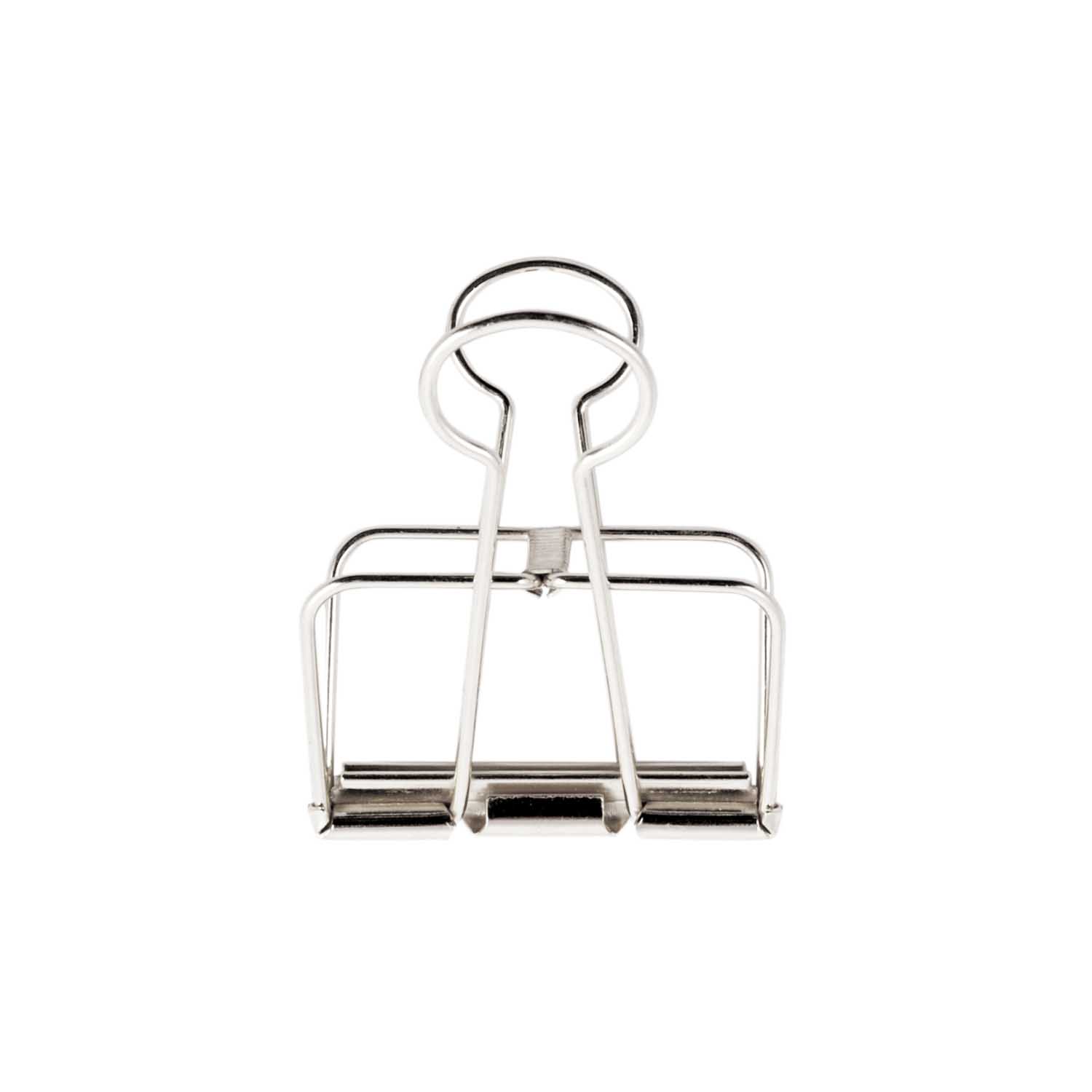 NEU Wire Clips, silber, 19 mm, 6 St�ck
