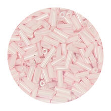 Rocailles-Perlen St�bchen, 6,75 mm, 14 g, Rosa