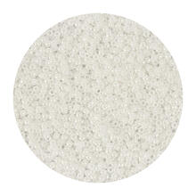 Rocailles-Perlen Itoshii, 2,2 mm, 12 g, Wei� Opak